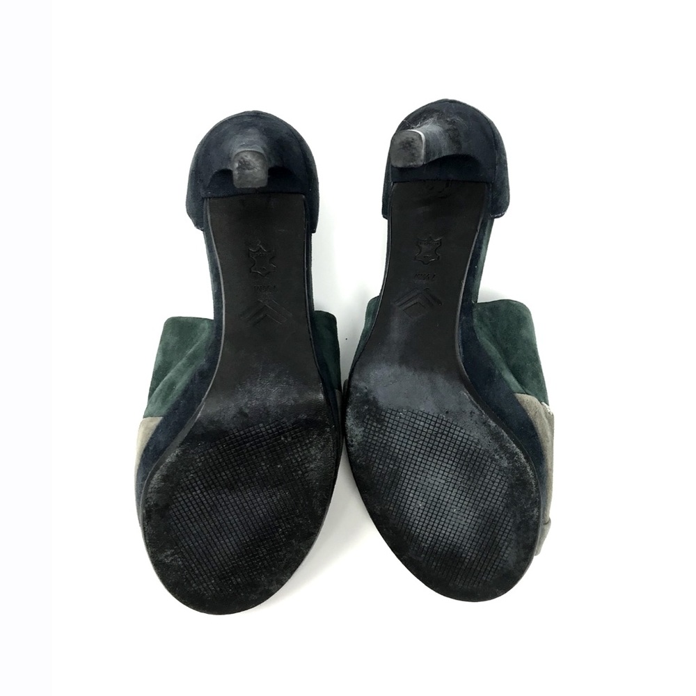 🚨FINAL🚨7 FOR ALL MANKIND Green Suede Heels - Picture 8 of 8